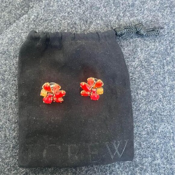 J.Crew Red Earrings - Picture 2 of 4